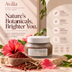 Vanya Exfoliating Glow Mask with Hibiscus & Manjistha – Avála | 100g