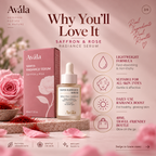 Avála Vanya Radiance Serum - Saffron & Rose Face Serum for Glowing Skin