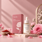 Avála Vanya Radiance Serum - Saffron & Rose Face Serum for Glowing Skin
