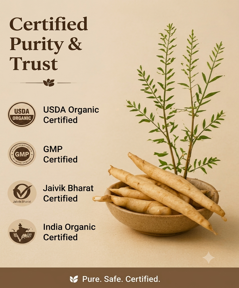 Organic Shatavari